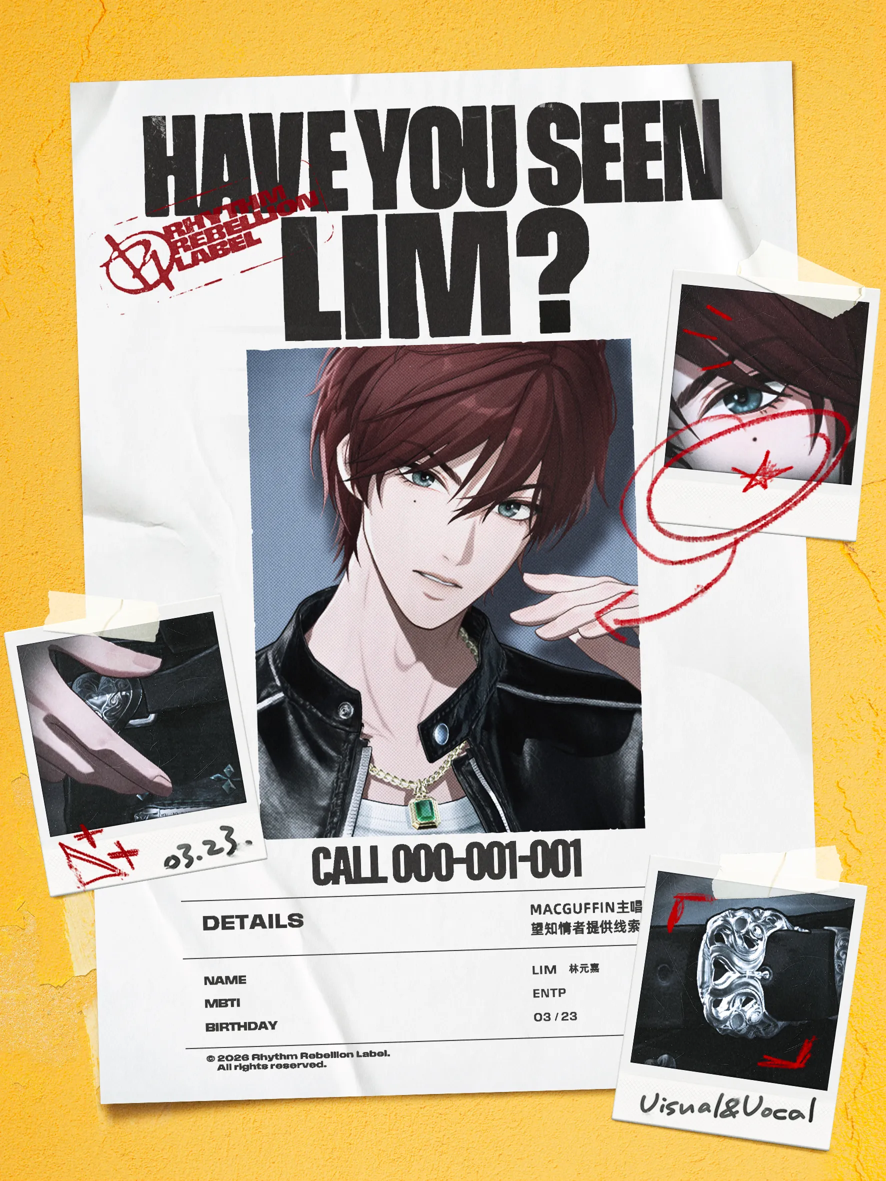 Lim official profile card